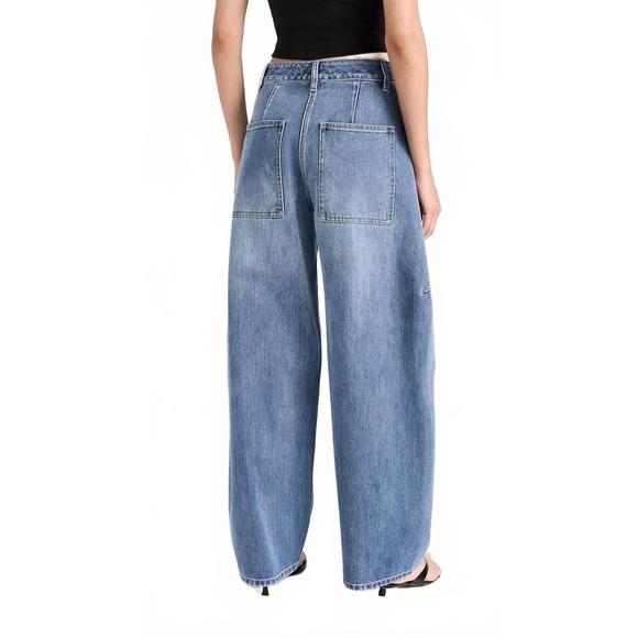 NEW TIBI sid jean in classic blue - Picture 3 of 3